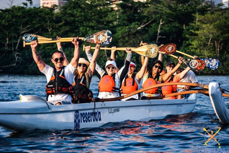 canoa havaiana rio de janeiro rj polinesia grupo remo
