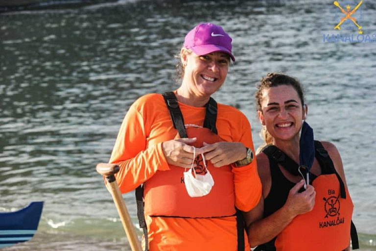 colete salva vidas canoa havaiana