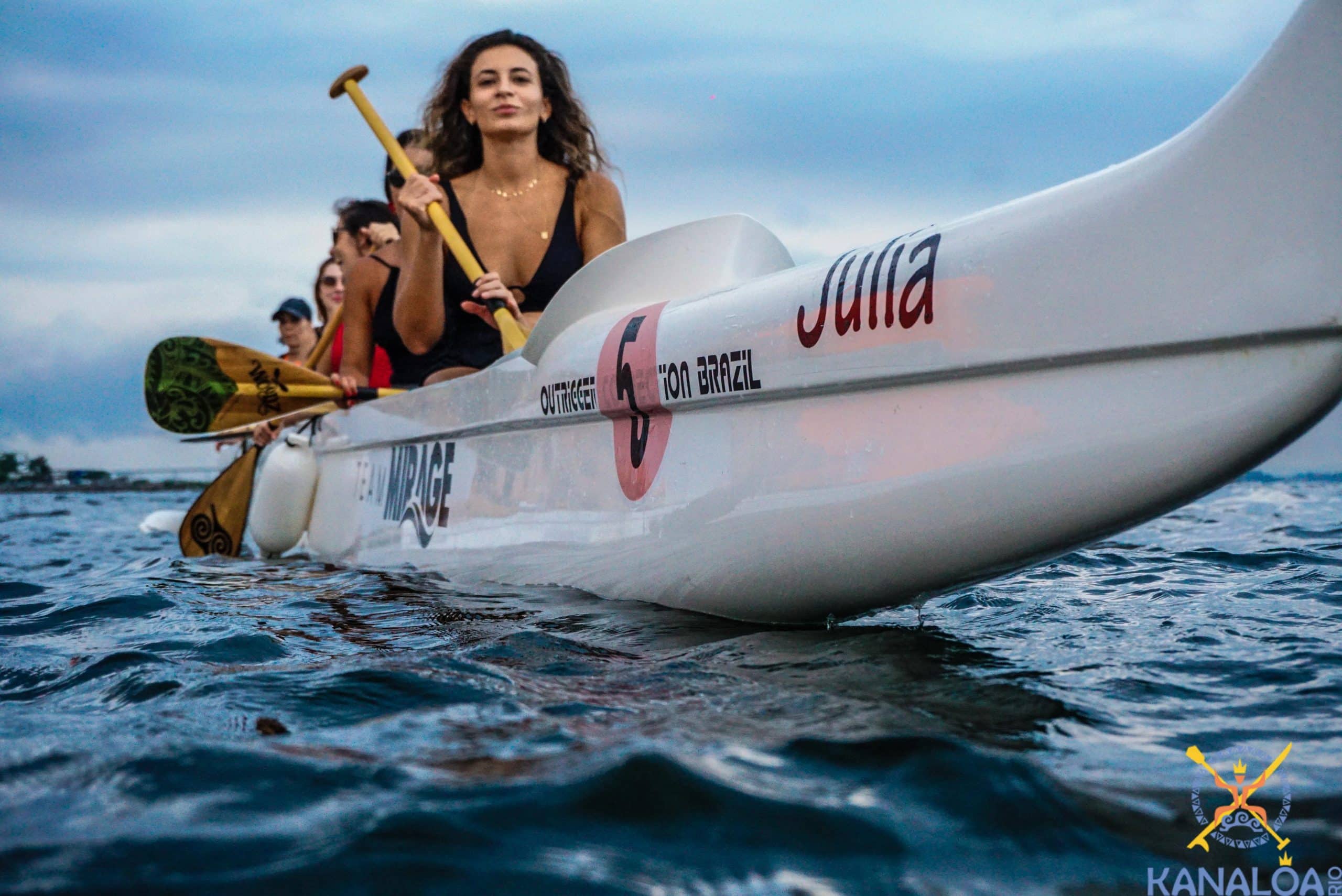 Papel do Voga na Canoa Havaiana ou Polinésia