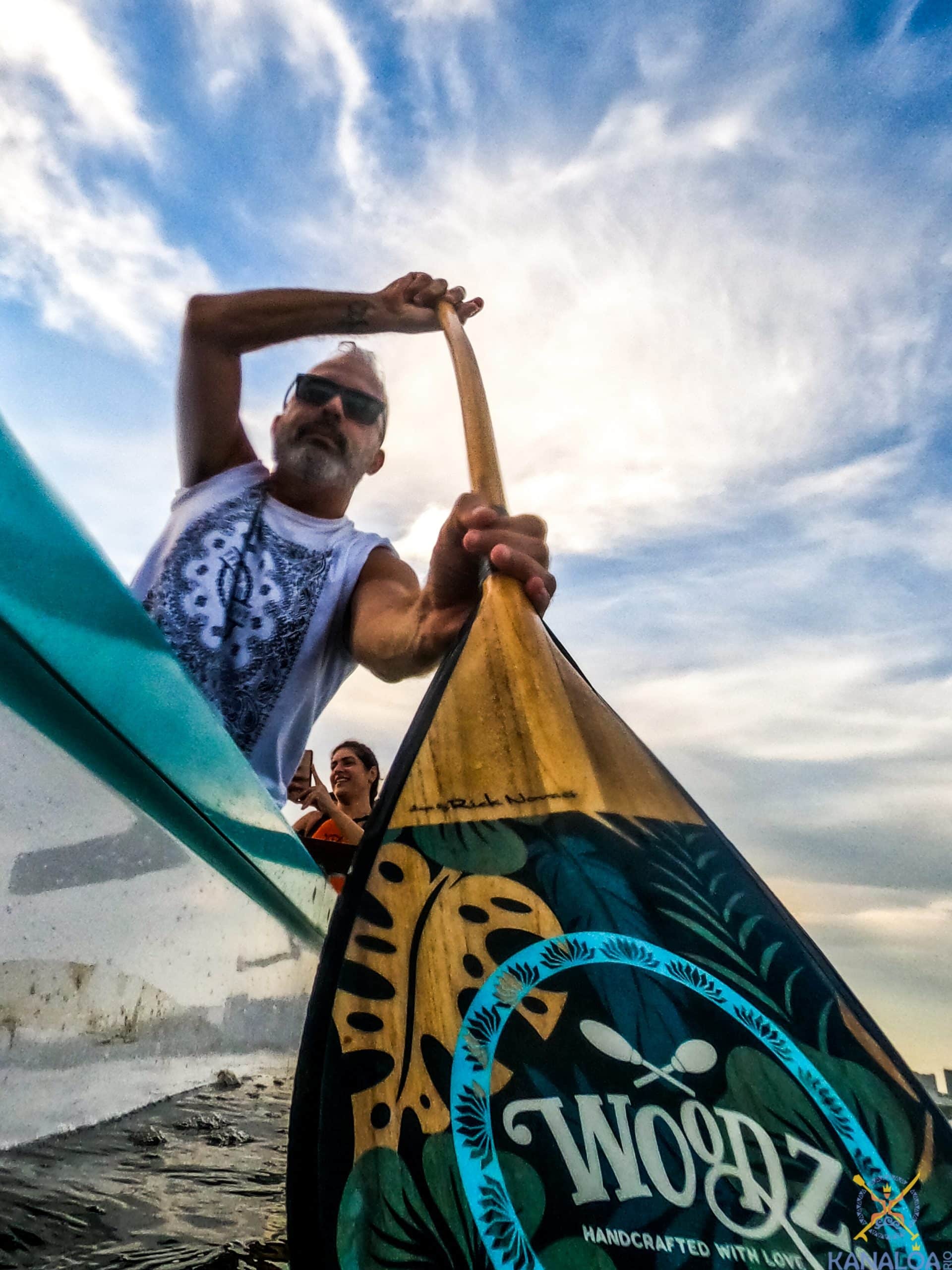 aula de canoa havaiana